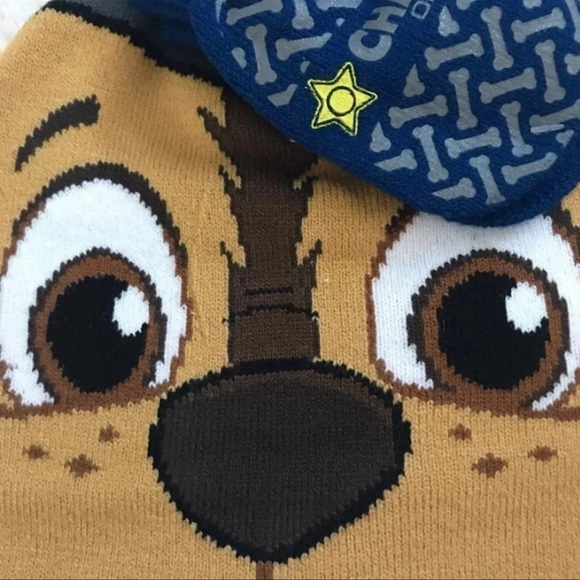 (NWOT)  Patrol Chase Hat & Mitten Set, Size: 2T-4T - Picture 4 of 9